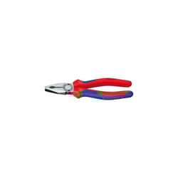 KNIPEX 03 02 200 Combination Pliers black atramentized with multi-component grips 200 mm