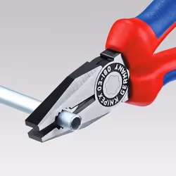 KNIPEX 03 02 200 Combination Pliers black atramentized with multi-component grips 200 mm - Additional view 4