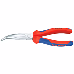 Knipex 26 25 200, Diagonal pliers, 2.5 mm, 7.3 cm, Steel, Blue, Red, 200 mm