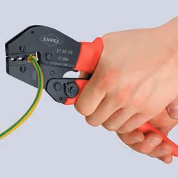 Knipex 97 52 06 SB cable crimper Crimping tool Black, Red - Additional view 4