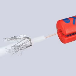 Knipex 16 60 100 SB cable stripper Blue, Red