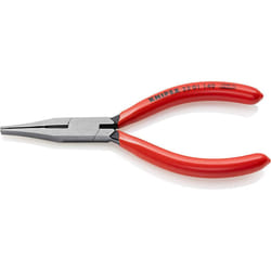 KNIPEX Flat Nose Pliers with cutting edges (Precision Mechanics Pliers) (140 mm) 23 01 140