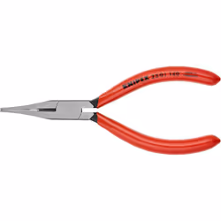 KNIPEX Flat Nose Pliers with cutting edges (Precision Mechanics Pliers) (140 mm) 23 01 140