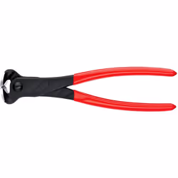 KNIPEX 68 01 200 EAN End Cutting Nipper black atramentized plastic coated 200 mm