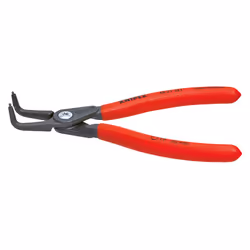 Knipex 48 21 J11, Circlip Pliers, Chromium-vanadium steel, Plastic, Red, 130 mm, 105 g