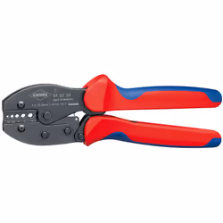 Knipex 97 52 30, Steel, Blue, Red, 220 mm, 477 g