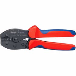 Knipex 97 52 34, Steel, Blue, Red, 220 mm, 483 g