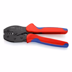 Knipex PreciForce, Chromium-vanadium steel, Plastic, Blue, Red, 220 mm, 483 g