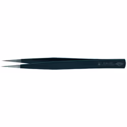 Knipex KP-922869ESD, Chrome-nickel steel, Black, Stainless steel, Curved, 1 pc(s)