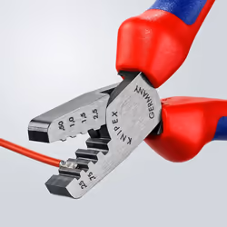 KNIPEX Crimping Pliers for wire ferrules (145 mm) 97 62 145 A