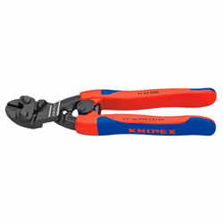 Knipex CoBolt, Bolt cutter pliers, Chromium-vanadium steel, Plastic, Blue, Red, 200 mm, 375 g