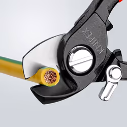 KNIPEX Cable Shears with opening spring (165 mm) 95 22 165