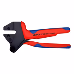 Knipex 97 43 200 A cable crimper Crimping tool Blue, Red