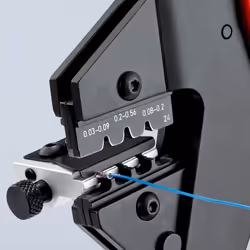 Knipex 97 43 200 A cable crimper Crimping tool Blue, Red - Additional view 4