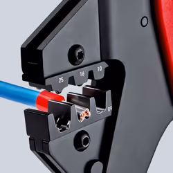 Knipex 97 43 200 A cable crimper Crimping tool Blue, Red - Additional view 5