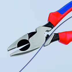Knipex Lineman's Pliers American Style, Easy Curt, Atramentized, Grips -  240mm - Additional view 4