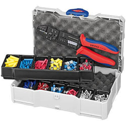 Knipex 97 90 25 cable crimper Crimping tool Black, Blue, Red