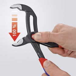 KNIPEX 87 22 250 Cobra QuickSet, high performance water pump pliers with fast adjustment, 250 mm - Additional view 5