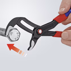 KNIPEX 87 22 250 Cobra QuickSet, high performance water pump pliers with fast adjustment, 250 mm - Additional view 6