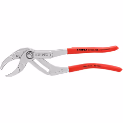 Knipex 81 03 250, Siphon pliers, 8 cm, Chromium-vanadium steel, Red, 62 mm, 250 mm