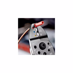 Crimping Pliers black lacquered, with multi-component grips 240 mm (self-service card/blister) 97 32 240 SB