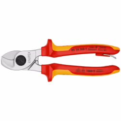 Knipex 95 16 165 T cable crimper Crimping tool Black, Yellow