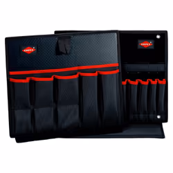 Knipex 00 21 19 LB WK, Black, Polyester, 375 mm, 310 mm, 55 mm, 935 g