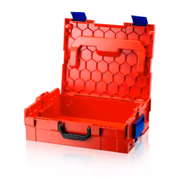 Knipex 00 21 19 LB LE, Red, Acrylonitrile butadiene styrene (ABS), Shockproof, Splash proof, 357 mm, 357 mm, 151 mm
