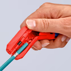 Knipex ErgoStrip cable stripper Blue, Red - Additional view 7