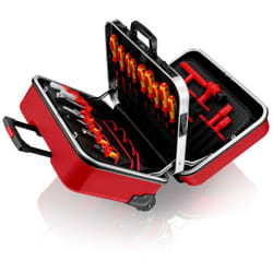 Knipex 98 99 15 tool storage case Black, Red Acrylonitrile butadiene styrene (ABS), Aluminium