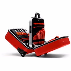 Knipex 98 99 15 tool storage case Black, Red Acrylonitrile butadiene styrene (ABS), Aluminium - Additional view 4