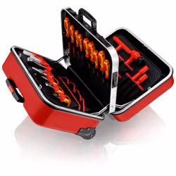 Knipex 98 99 15 tool storage case Black, Red Acrylonitrile butadiene styrene (ABS), Aluminium - Additional view 7