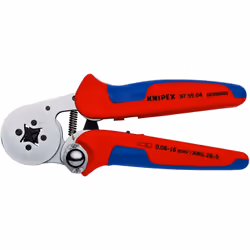 Knipex 97 55 04, Diagonal pliers, Chromium-vanadium steel, Red, 180 mm, 459 g