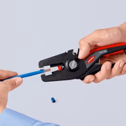 Knipex PreciStrip16 cable stripper Black, Red - Additional view 8