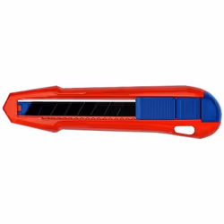 Knipex CutiX® Black, Blue, Red Snap-off blade knife - Additional view 5