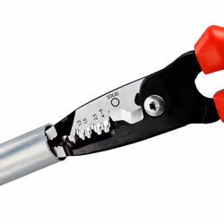 Knipex 13 72 200 ME cable stripper Black, Blue, Red, Stainless steel - Additional view 4