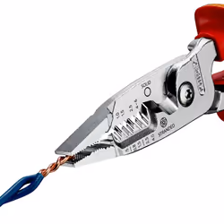 Knipex 13 76 200 ME cable stripper Red, Stainless steel, Yellow - Additional view 4