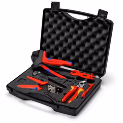 Knipex 97 91 04 V02, Blue, Red, Yellow, 280 mm, 80 mm, 2.01 kg, 7 tools