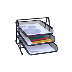 Wedo 65 801, Metal, Black, A4, A4, 350 mm, 270 mm