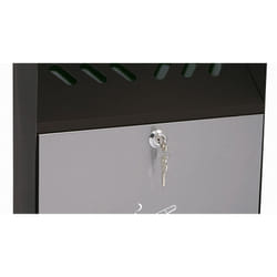 Wedo 170 38112 ashtray Rectangular Stainless steel