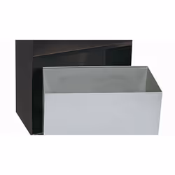 Wedo 170 38112 ashtray Rectangular Stainless steel