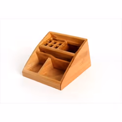 Wedo 61 507 desk drawer organizer Bamboo Wood