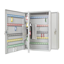 Wedo 10272037X Key Cabinet with Space for 200 Keys 55.0 x 38.0 x 14.0 cm Light Grey