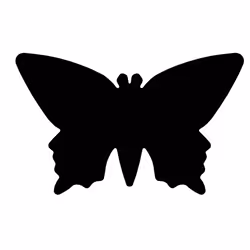 Wedo Deco Butterfly Shape Punch - Grey
