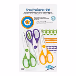 Wedo 77 1933, Adult, Straight cut, Set, Multicolour, Stainless steel, Universal