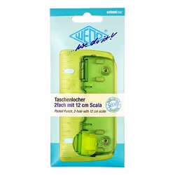 Wedo 67 811 hole punch Green