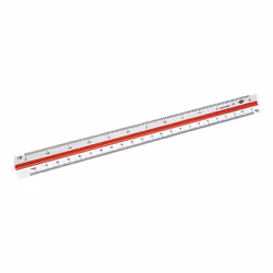 Wedo 52 55001, Plastic, Red, White, 300 mm, 1 pc(s)