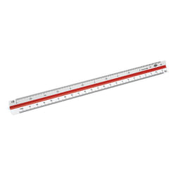 Wedo 52 55001 ruler 300 mm Plastic Red, White 1 pc(s)