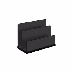 Wedo 633001, Acrylic glass, Black, 150 mm, 68 mm, 107 mm, 1 pc(s)