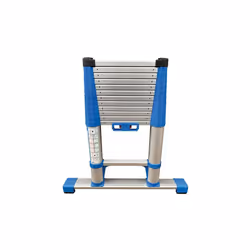Zarges Compactstep L Telescopic Ladder & Stabiliser Bar 3.8m 40401